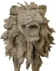 Product image 2 of the product “Standing royal Lion made from teak root pieces. About 200cm length and 115cm height. ”